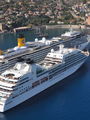 Costa Atlantica, Seabourn Quest and Minerva